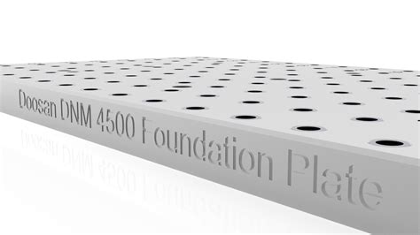 cnc machine foundation|grid plate for cnc machine.